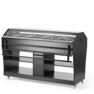 Soojendusega buffet-lett, HENDI, GN 1/1, 1490L, 765x1490x(H)1370mm