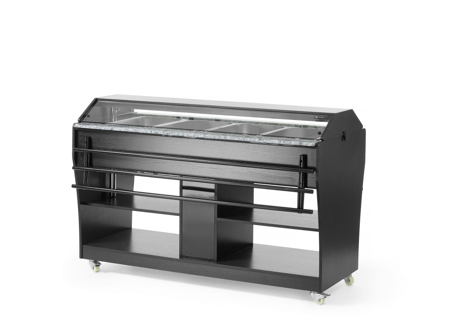 Soojendusega buffet-lett, HENDI, GN 1/1, 1490L, 765x1490x(H)1370mm - Image 3