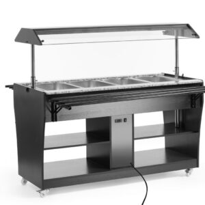 Soojendusega buffet-lett, HENDI, GN 1/1, 1490L, 765x1490x(H)1370mm