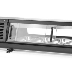 Sushivitriin, Arktic, Kaasas olevad mahutid: 4x GN 1/3 (H) 40 mm., Must, 230V/190W, 426x1177x(H)296mm