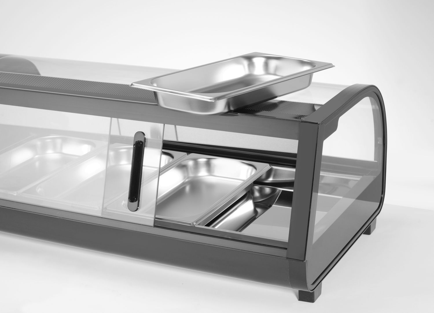 Sushivitriin, Arktic, Kaasas olevad mahutid: 4x GN 1/3 (H) 40 mm., Must, 230V/190W, 426x1177x(H)296mm - Image 6
