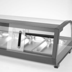 Sushivitriin, Arktic, Kaasas olevad mahutid: 4x GN 1/3 (H) 40 mm., Must, 230V/190W, 426x1177x(H)296mm