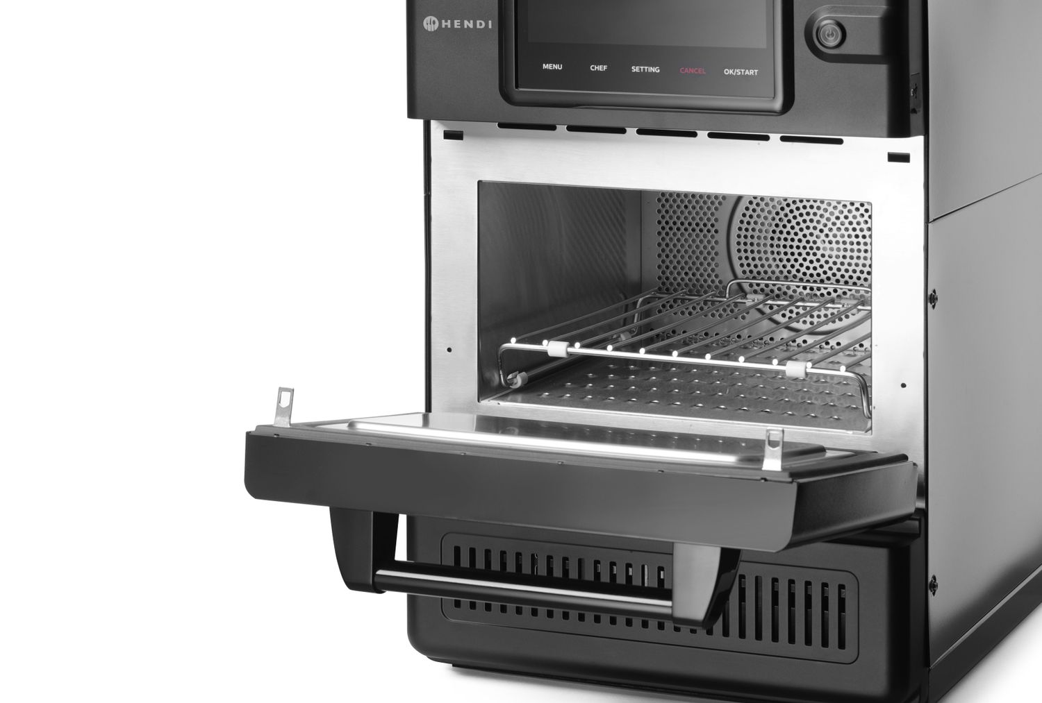 High-speed oven CombiTurbo, HENDI, 18L, Black, 230V/3000W, 402x735x(H)608mm - Image 8