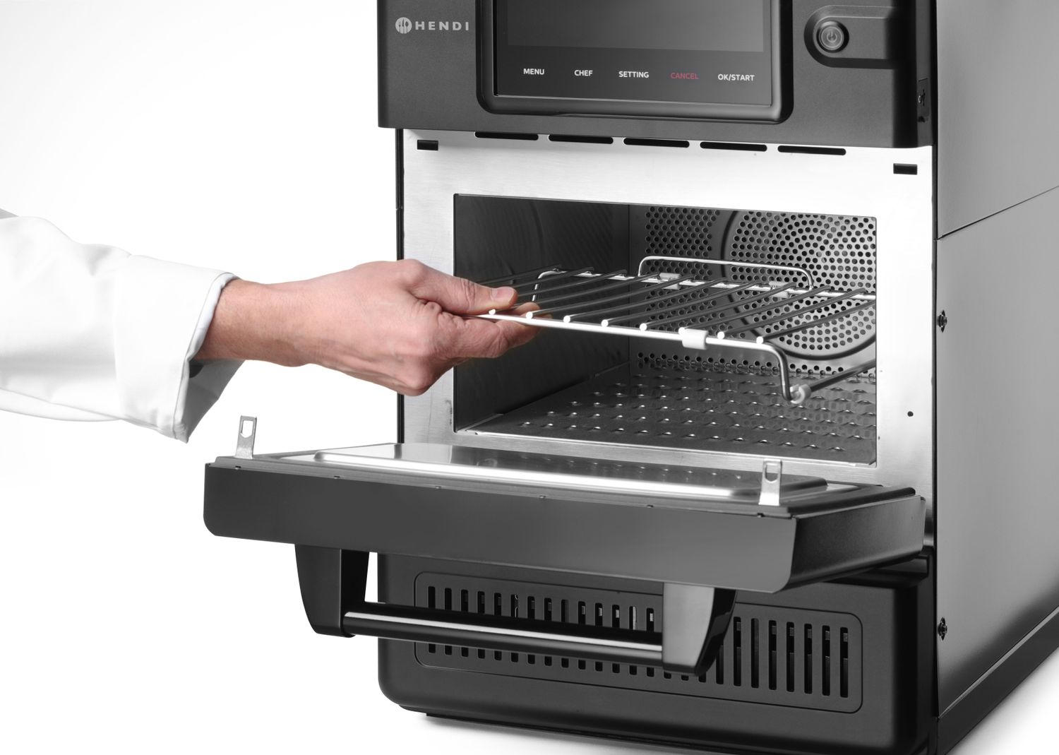 High-speed oven CombiTurbo, HENDI, 18L, Black, 230V/3000W, 402x735x(H)608mm - Image 14