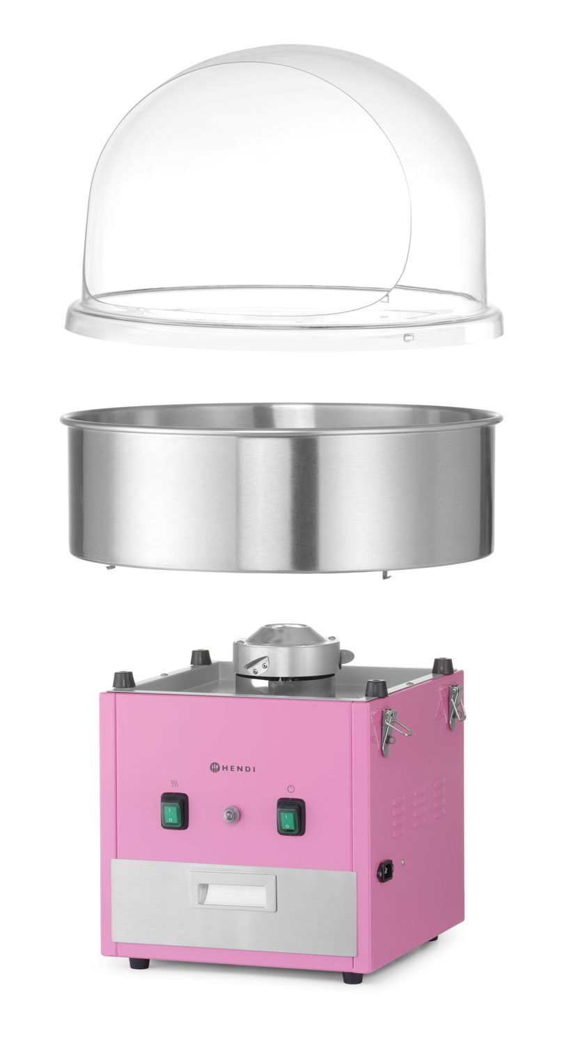 Cotton candy machine , HENDI, Pink, 230V/1130W, 520x520x(H)503mm - Image 6