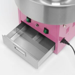 Cotton candy machine , HENDI, Pink, 230V/1130W, 520x520x(H)503mm