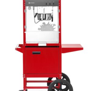 Popkornimasin käruga, HENDI, Punane, 230V/1155W, 940x510x(H)1553mm