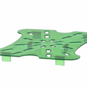 Tühjendusriiul mahutile CamSquares Fresh Pro, Cambro, 1,9 l ja 3,8 l mahutite puhul, 159x152x(H)16mm