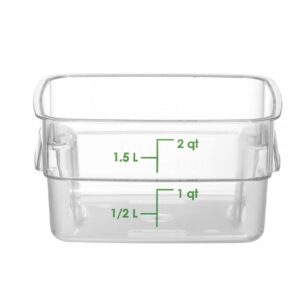 Toidukonteiner CamSquares Fresh Pro , Cambro, 1,9L, 191x191x(H)98mm