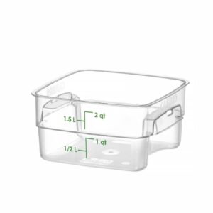 Toidukonteiner CamSquares Fresh Pro , Cambro, 1,9L, 191x191x(H)98mm