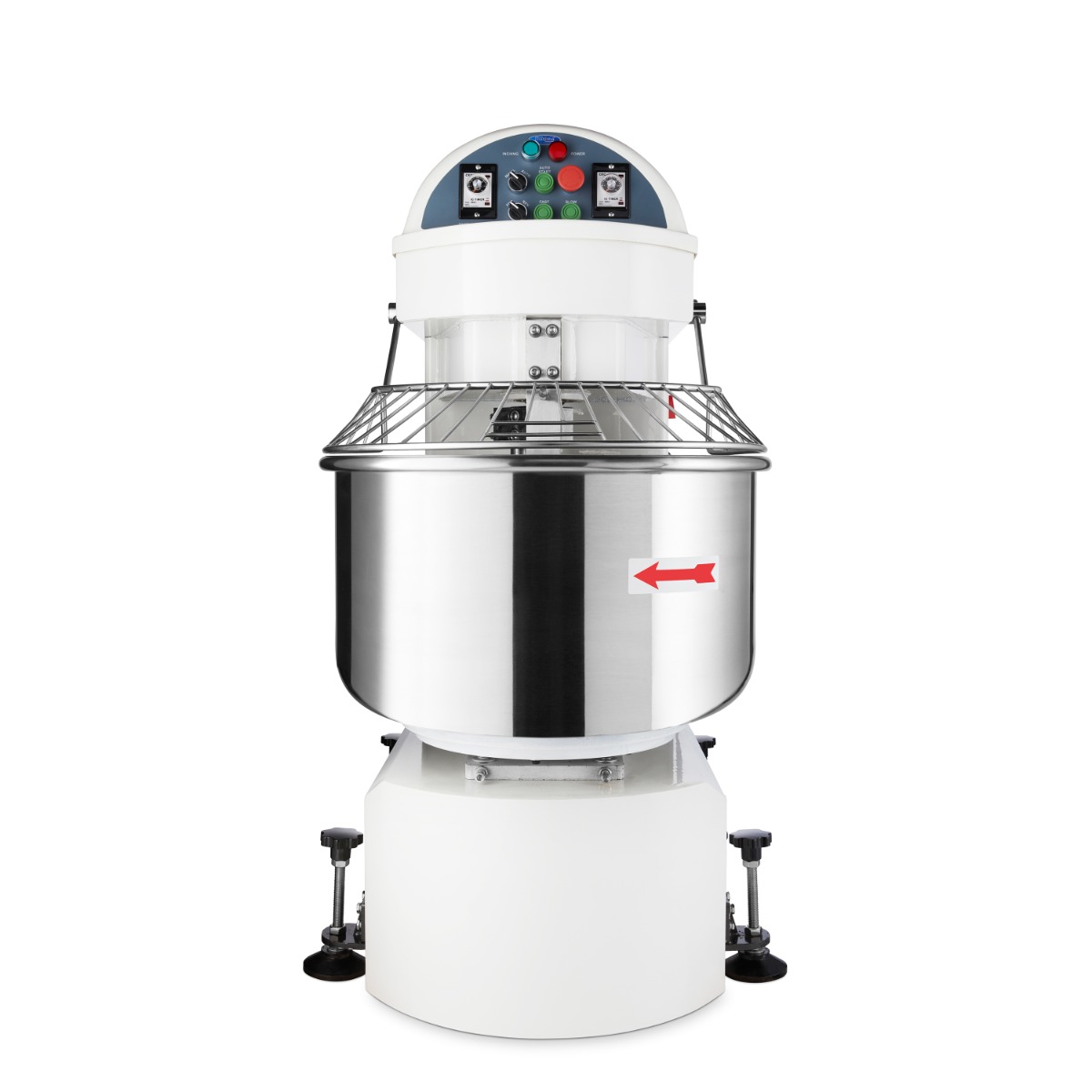 Taignasegisti 100L - 64kg tainas - 2 kiirust - 400V
