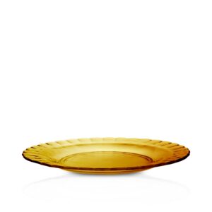 Õõnesplaat PICARDIE AMBER, Duralex, ⌀230x(H)20mm