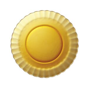 Õõnesplaat PICARDIE AMBER, Duralex, ⌀230x(H)20mm