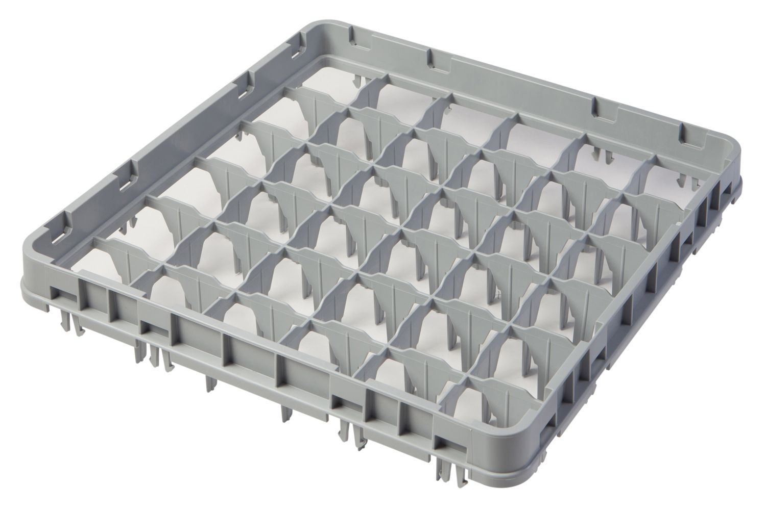 Korvide jätk full drop 500 x 500 mm, hall, nudel E1, Cambro, Helehall, 499x499x(H)51mm