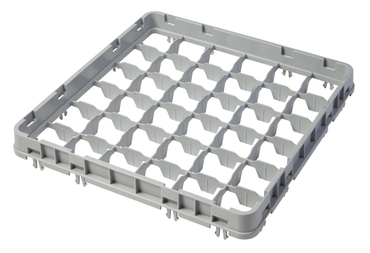 Korvide jätk half drop 500 x 500 mm, hall, mudel E2, Cambro, Helehall, 499x499x(H)51mm
