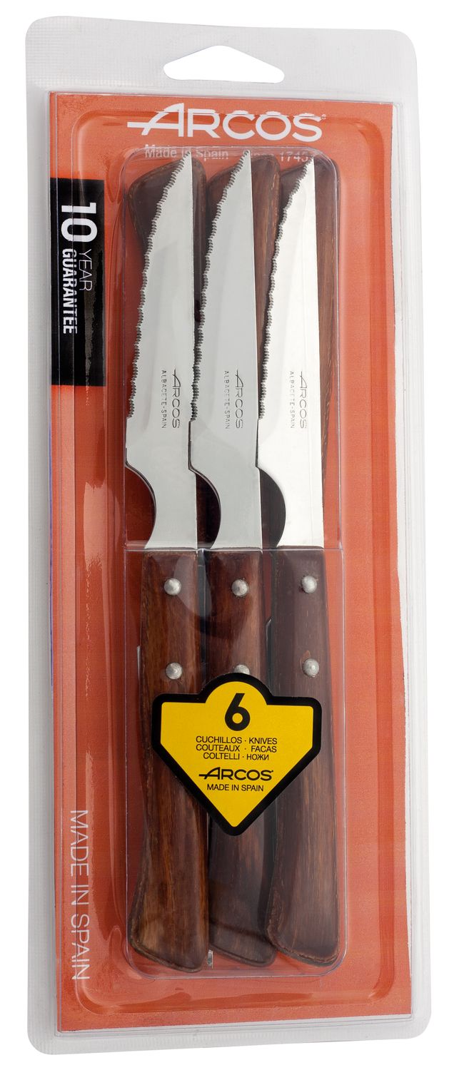 Steiginuga - 6 tk komplekt, FOREST seeria, Arcos, FOREST, Puidust, 6 tk., (L)220mm