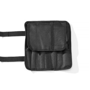 Kokkade komplekt, 6 tk, must, HENDI, 255x25x(H)100mm