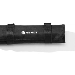 Kokkade komplekt, 6 tk, must, HENDI, 255x25x(H)100mm