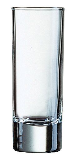 Klaas Islande viina jaoks, Arcoroc, 60 ml, 0,06L, ⌀38x(H)105mm