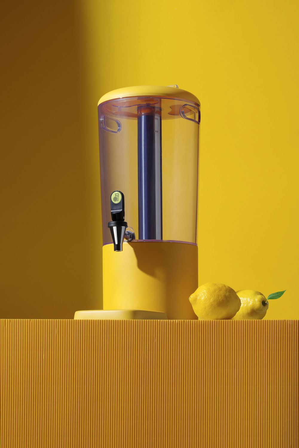 Mahlapress UNIQ, HENDI, designed by Robert Bronwasser, 8L, Kollane, 318x216x(H)532mm - Image 5