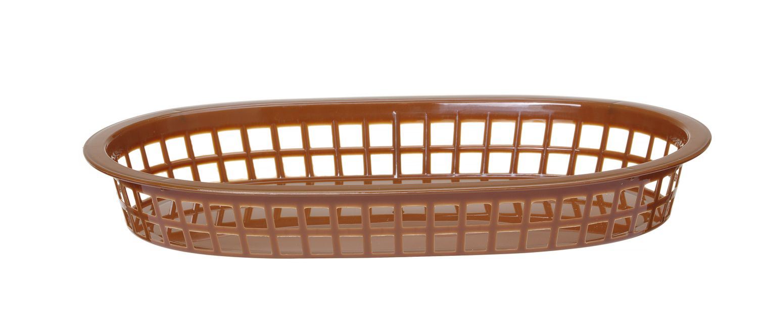 Ovaalne leivakorv, HENDI, Pruun, 6 tk., 275x175x(H)38mm