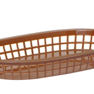 Ovaalne leivakorv, HENDI, Pruun, 6 tk., 275x175x(H)38mm