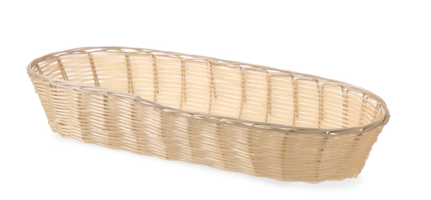 Korv - ovaalne, pikk, HENDI, 375x140x(H)70mm
