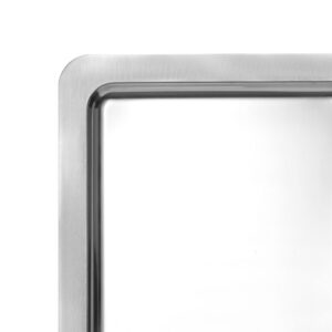 Banketi kandik GN 1/1 – mati äärisega, HENDI, 530x325x(H)13mm