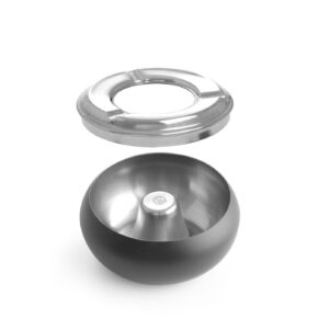 Tuhatoos, must, HENDI, ⌀105x(H)58mm