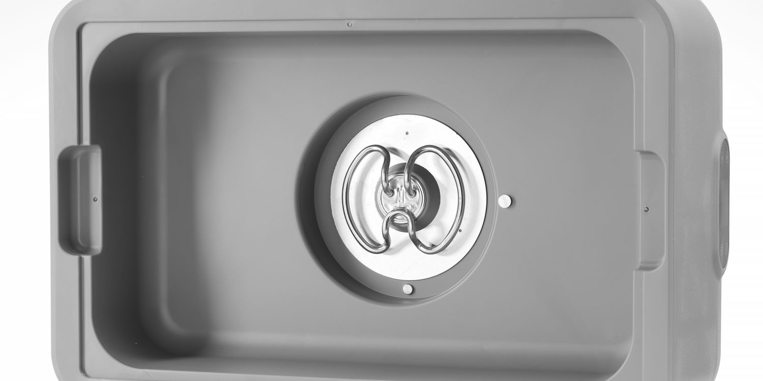 Chafing dish UNIQ, HENDI, designed by Robert Bronwasser, GN 1/1, White, 230V/700W, 607x402x(H)245mm - Image 10