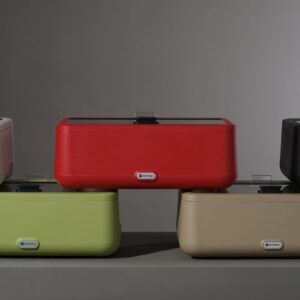 Marmiit UNIQ, HENDI, designed by Robert Bronwasser, GN 1/1, Punane, 230V/700W, 607x402x(H)245mm