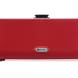 Marmiit UNIQ, HENDI, designed by Robert Bronwasser, GN 1/1, Punane, 230V/700W, 607x402x(H)245mm
