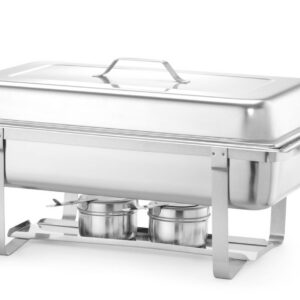 Lauapealne marmiit GN 1/1 – soojendamine põletuspastaga, HENDI, 9L, 2 tk., 600x358x(H)295mm