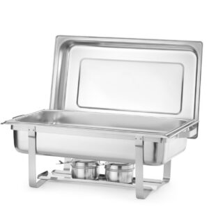 Lauapealne marmiit GN 1/1 – soojendamine põletuspastaga, HENDI, 9L, 2 tk., 600x358x(H)295mm