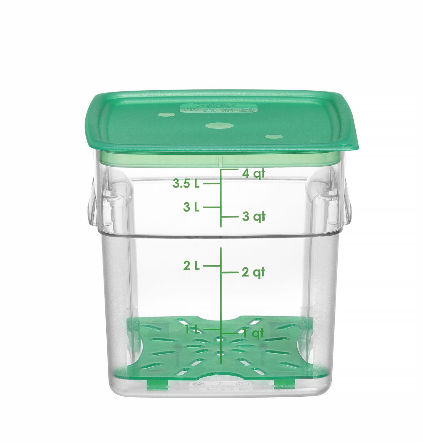 Toidukonteiner CamSquares Fresh Pro , Cambro, 3,8L, 191x191x(H)183mm