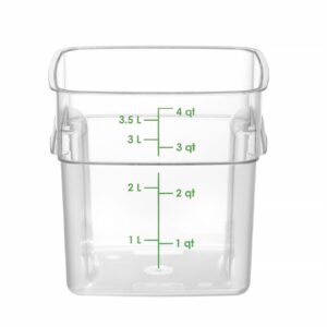 Toidukonteiner CamSquares Fresh Pro , Cambro, 3,8L, 191x191x(H)183mm