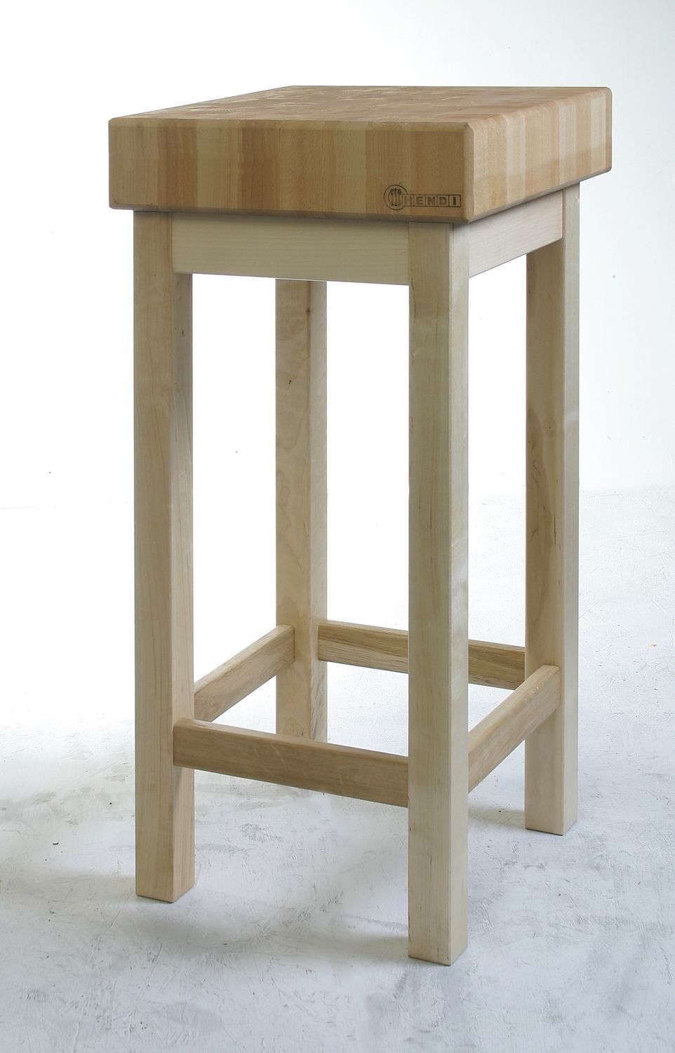 Puidust lihapakk koos alusega, HENDI, 400x400x(H)150mm