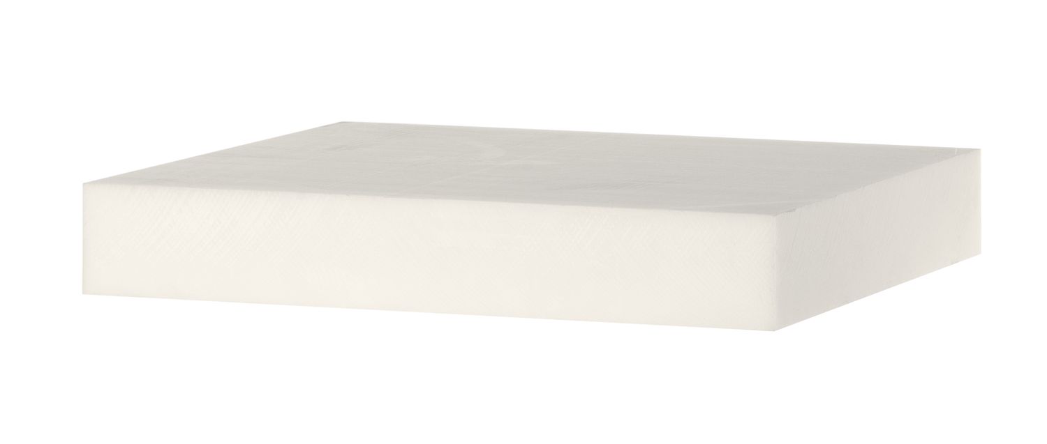 Butcher block - polüetüleenist ilma aluseta, HENDI, Valge, 500x400x(H)80mm