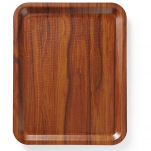 Serveerimisalus, ristkülikukujuline, libisemiskindel, lamineeritud, AmerBox, Mahagon, 460x360mm