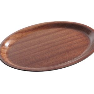 Serveerimiskandik, lamineeritud, libisemiskindel, ovaalne, AmerBox, Mahagon, 200x265mm