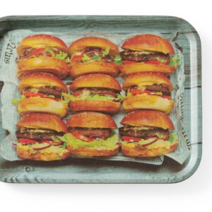 Serveerimiskandik, libisemiskindel, kandiline, trükiga, HENDI, tasty burger, 330x430mm