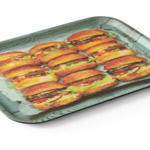 Serveerimiskandik, libisemiskindel, kandiline, trükiga, HENDI, tasty burger, 330x430mm