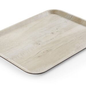 Melamiinist lamineeritud serveerimiskandik, puidust disainiga, AmerBox, Hele Puit, 330x430mm