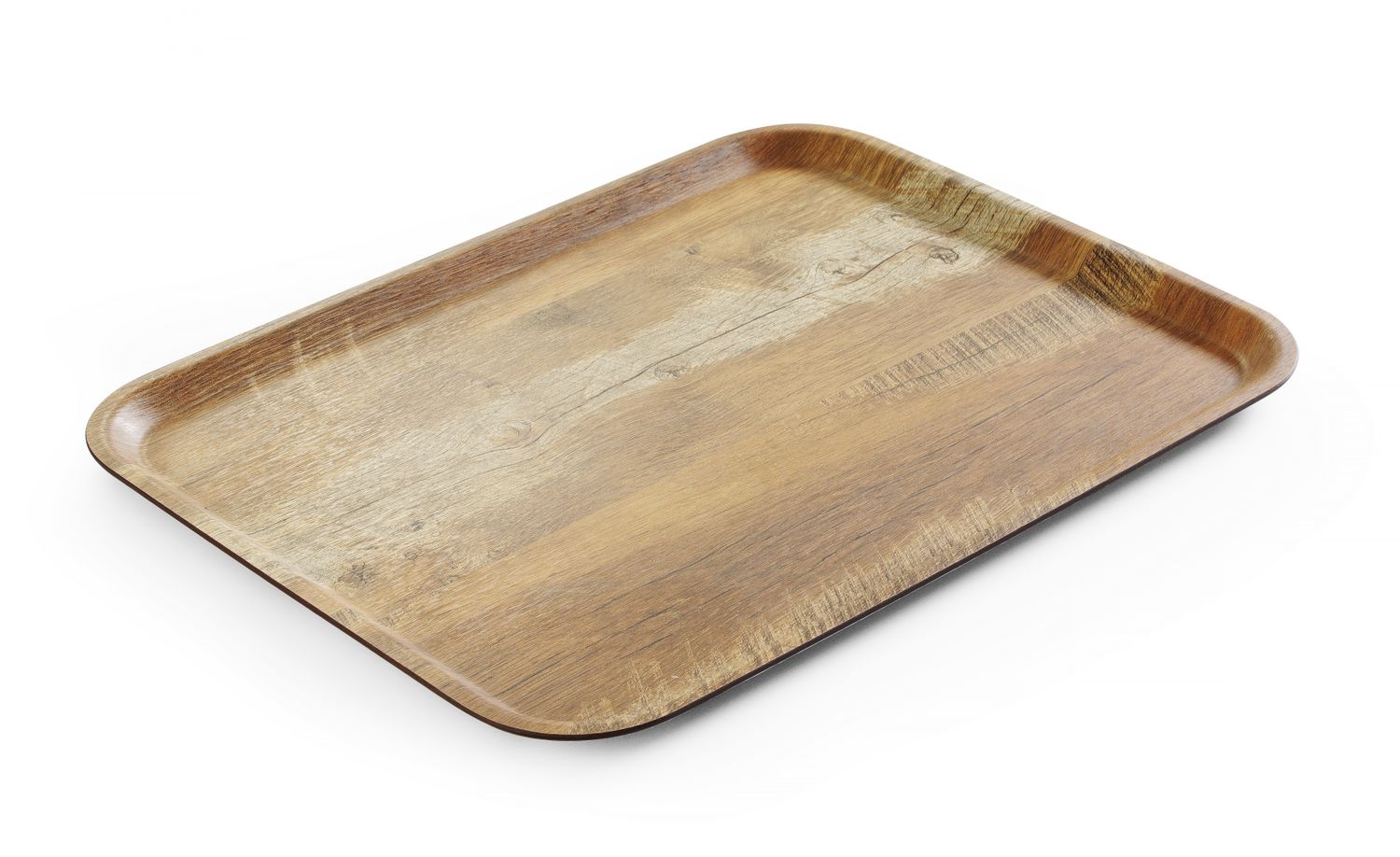 Melamiinist lamineeritud serveerimiskandik, puidust disainiga, AmerBox, Puidust, 330x430mm