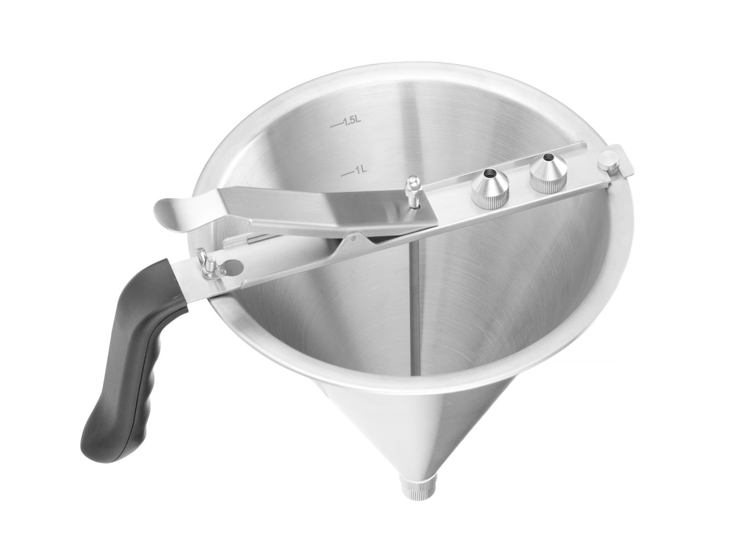 Profi Line lehter - dosaator kastmete ja kreemide jaoks, HENDI, 1,5L, ⌀212x(H)315mm - Image 6