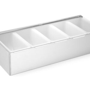 Maitseainete hoidik, BarUp, 5 konteiner, 375x140x(H)90mm