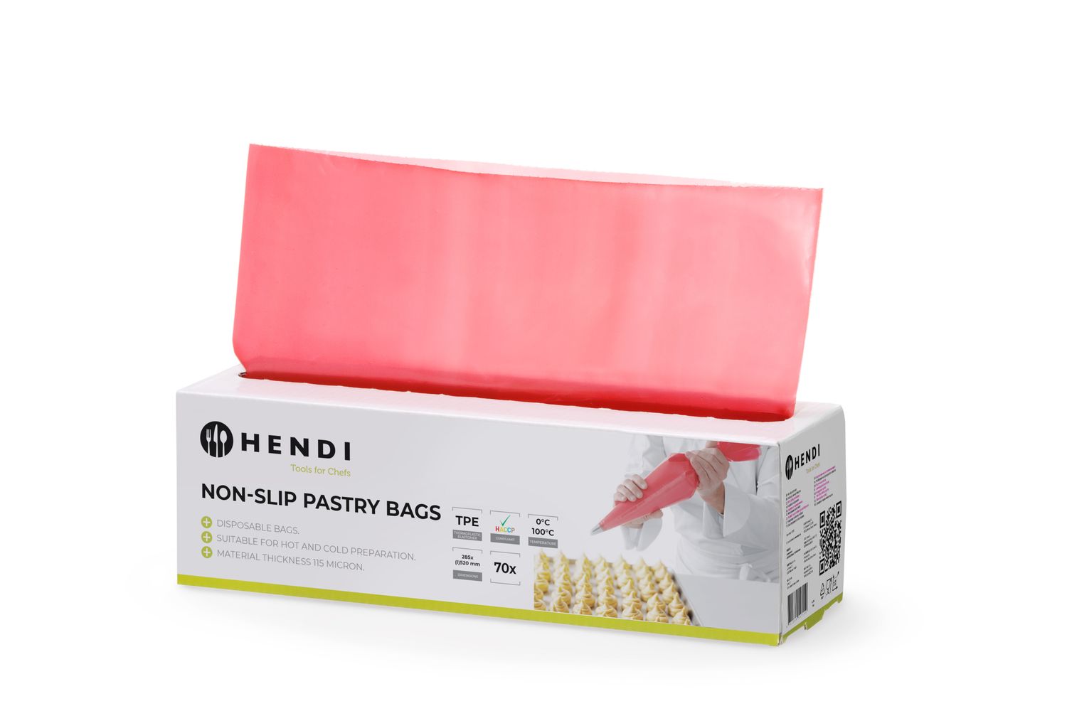 Libisemiskindlad kondiitrikotid, HENDI, 520x280mm - Image 8