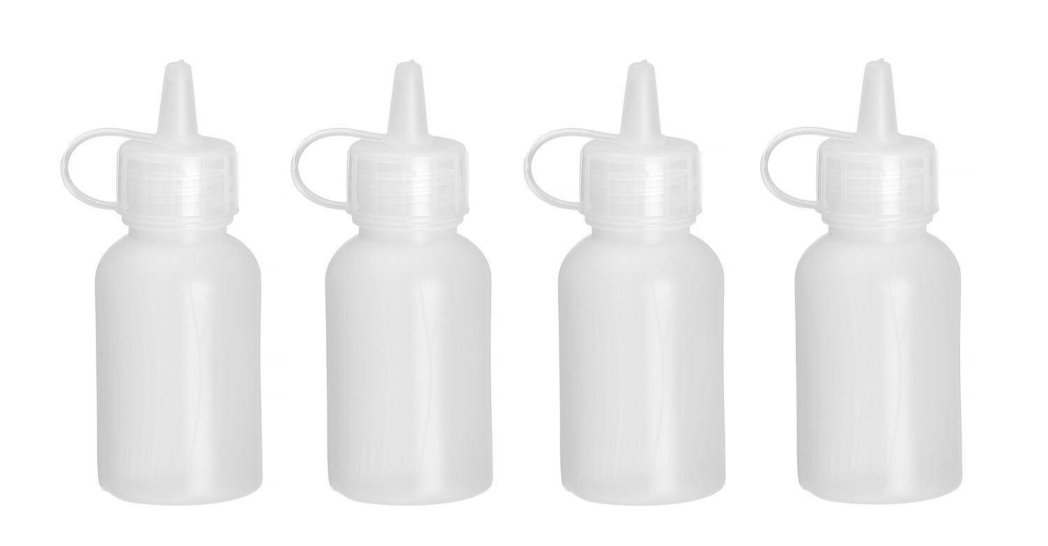 Kastmedosaator mini - 4 tk komplekt., HENDI, 0,03L, Läbipaistev, ⌀30x(H)85mm