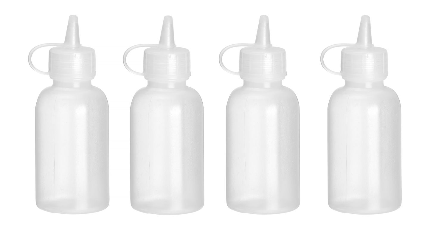 Kastmedosaator mini - 4 tk komplekt., HENDI, 0,05L, Läbipaistev, ⌀35x(H)100mm