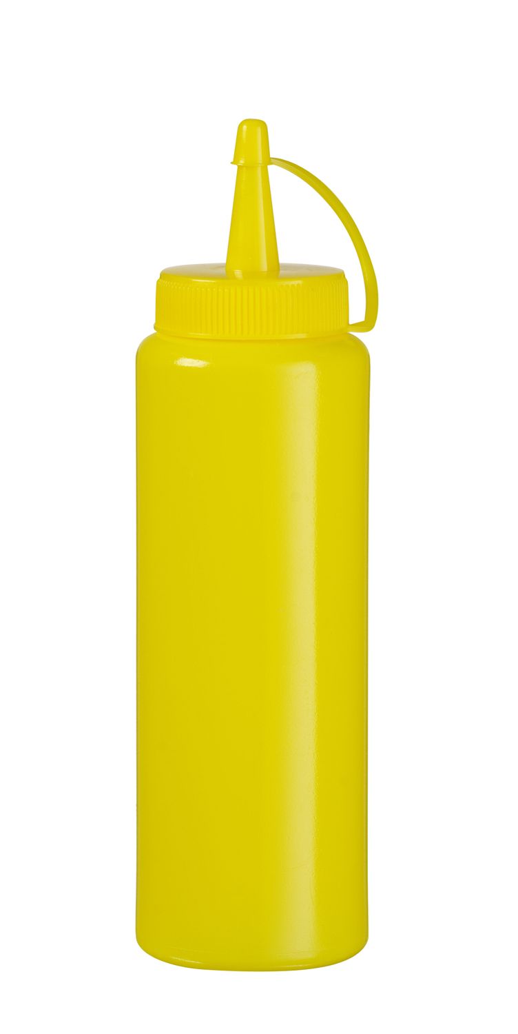Pudelid külmade kastmete jaoks, HENDI, 0,2L, Kollane, ⌀50x(H)177mm